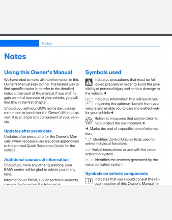 bmw m3 2012 owners manual